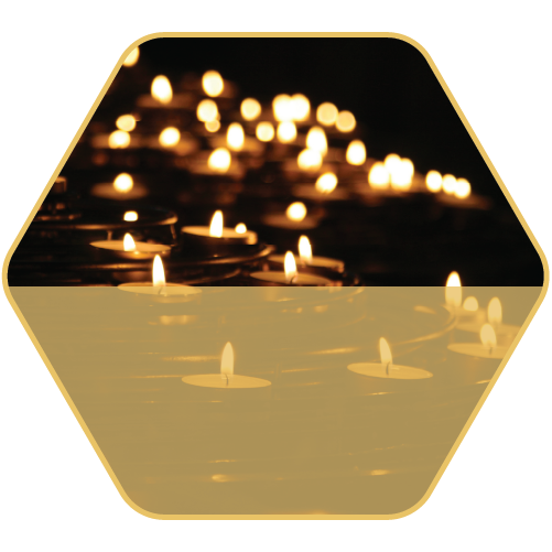 Our product: Honey Tealight Candles — Multi Pack