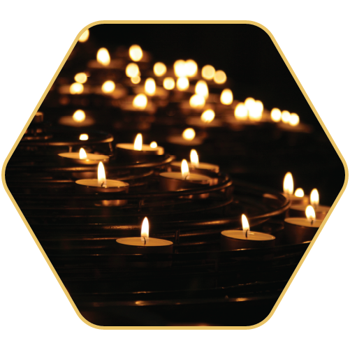 Our product: Honey Tealight Candles — Multi Pack
