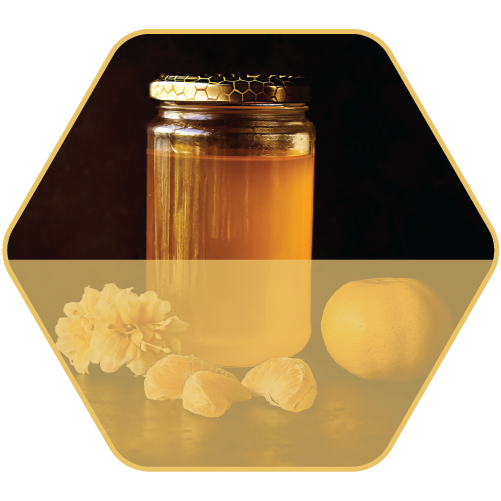 Our product: Honey with Orange